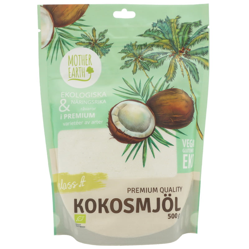 Mother Earth Premium Kokosmjöl EKO 500g