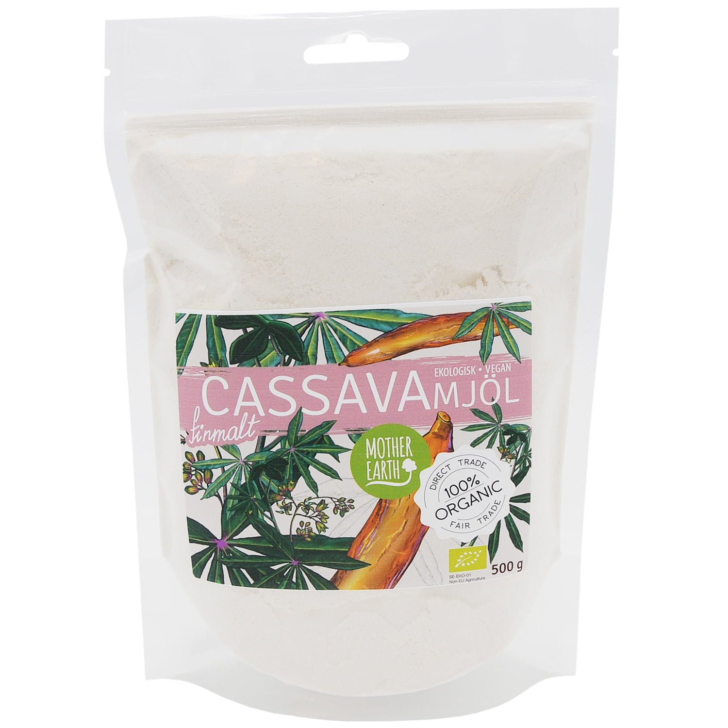 Cassava Mjöl Finmalt EKO 500g ME