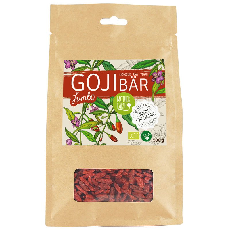 Gojibär Jumbo raw&eko 500 g
