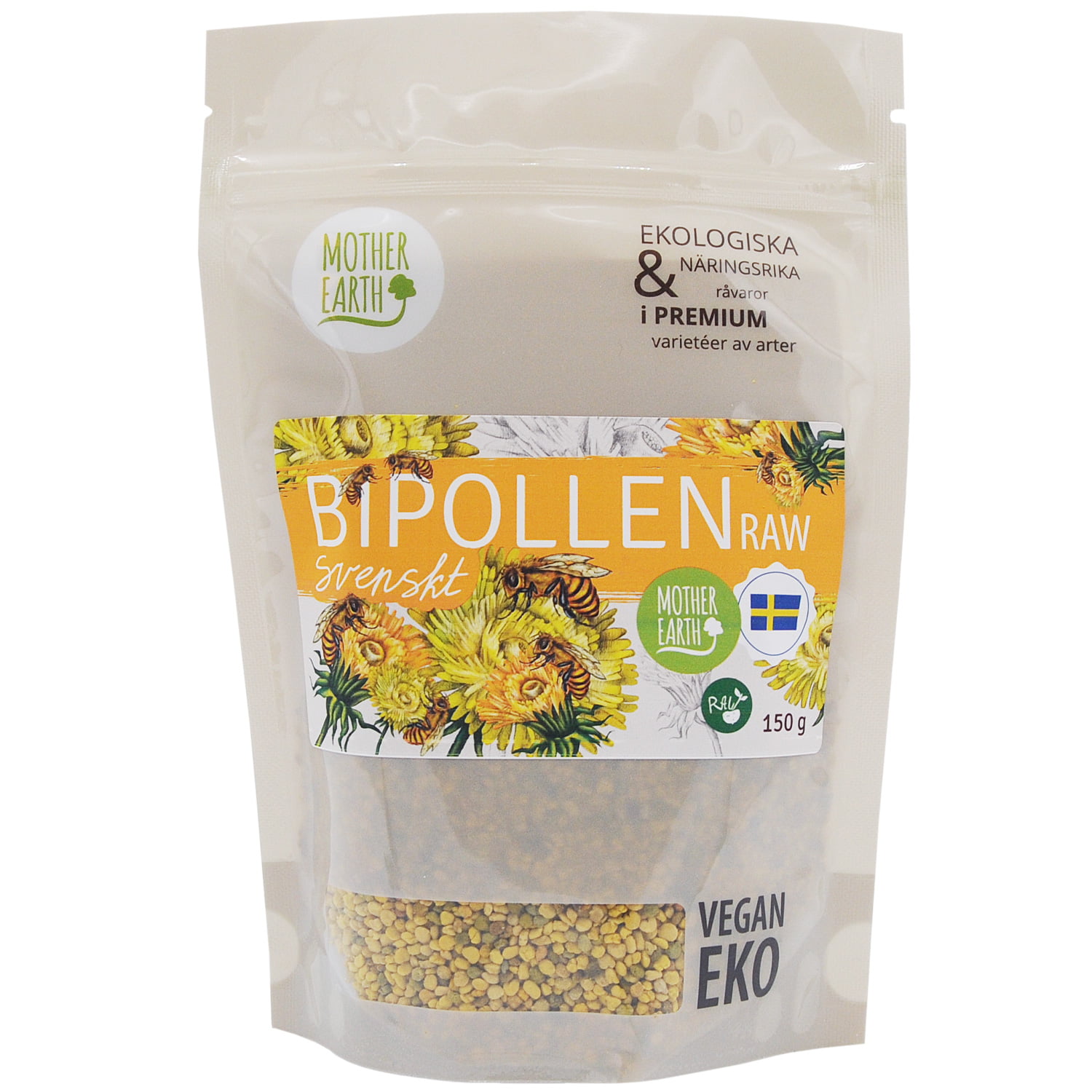 Bipollen svenskt raw 150g