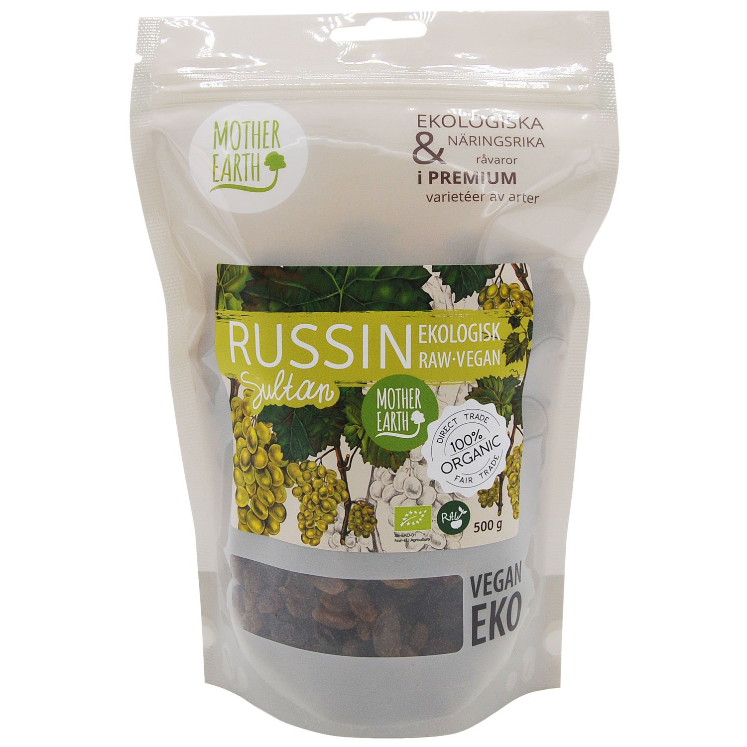 Sultanrussin raw&eko 500g