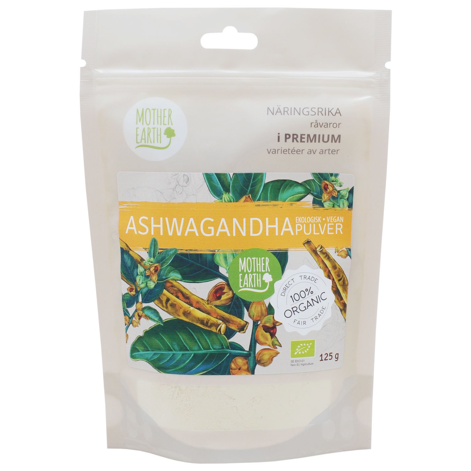 Ashwagandhapulver ME EKO 125g
