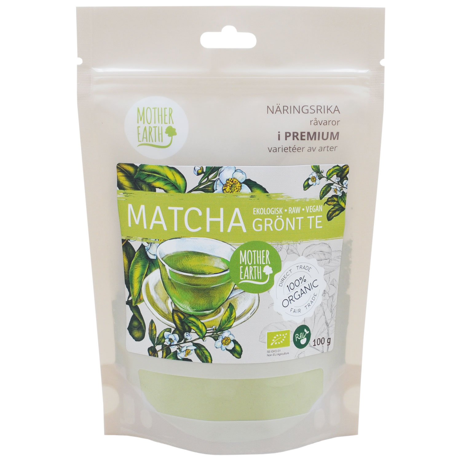Matcha ME RAW&EKO 100g