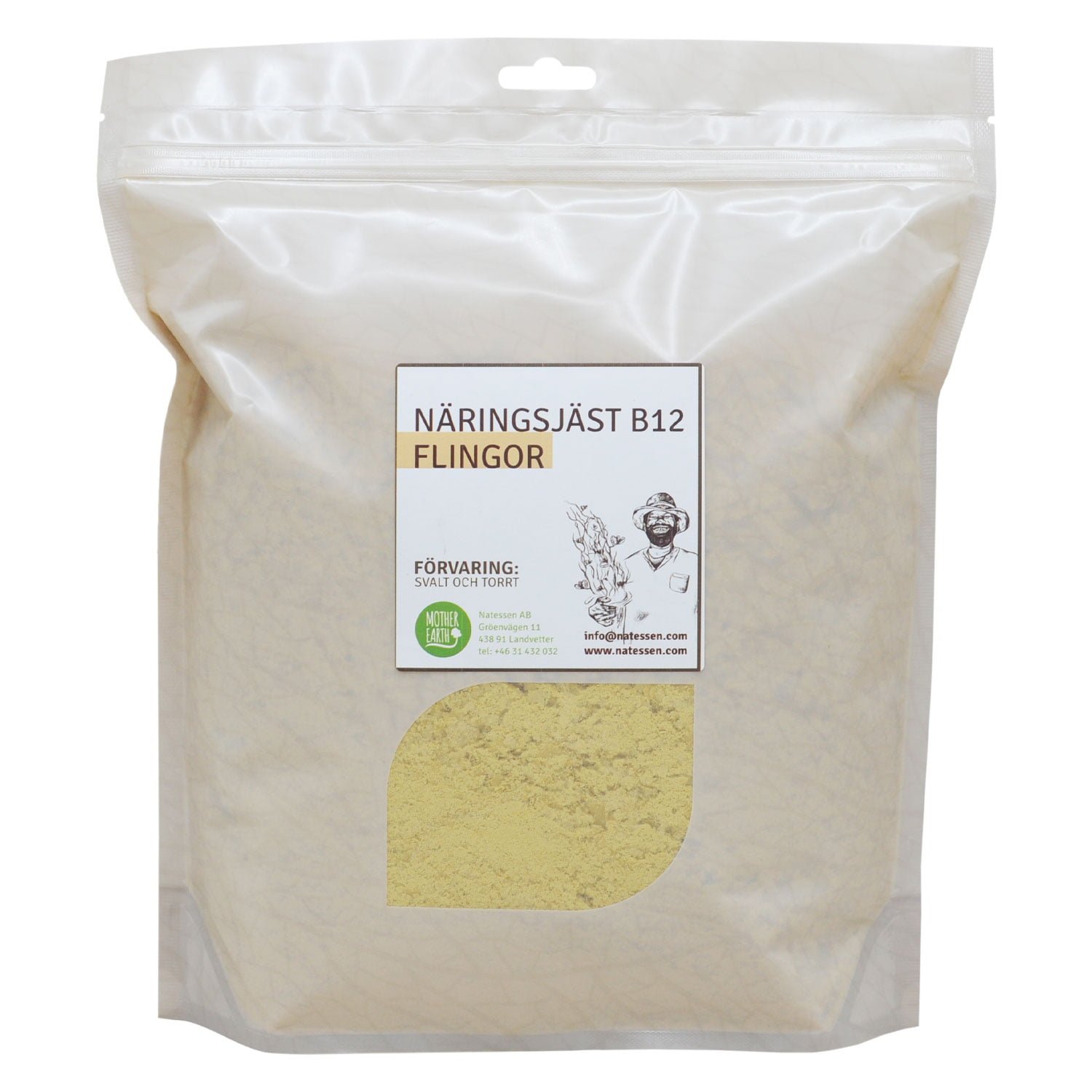 Näringsjästflingor B12 1kg