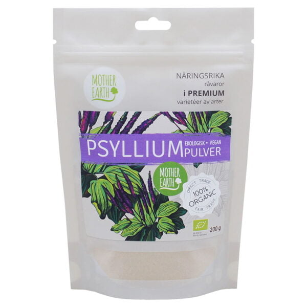 Psyllium Pulver Mother Earth EKO 200g