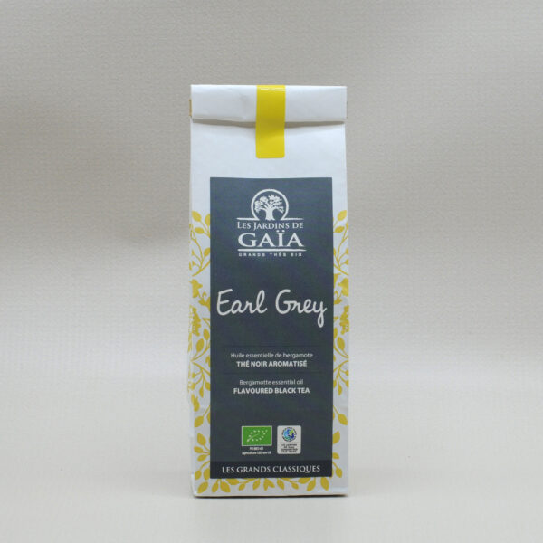 Les Jardins de Gaïa Earl Grey Bergamott Svart Te EKO 100g